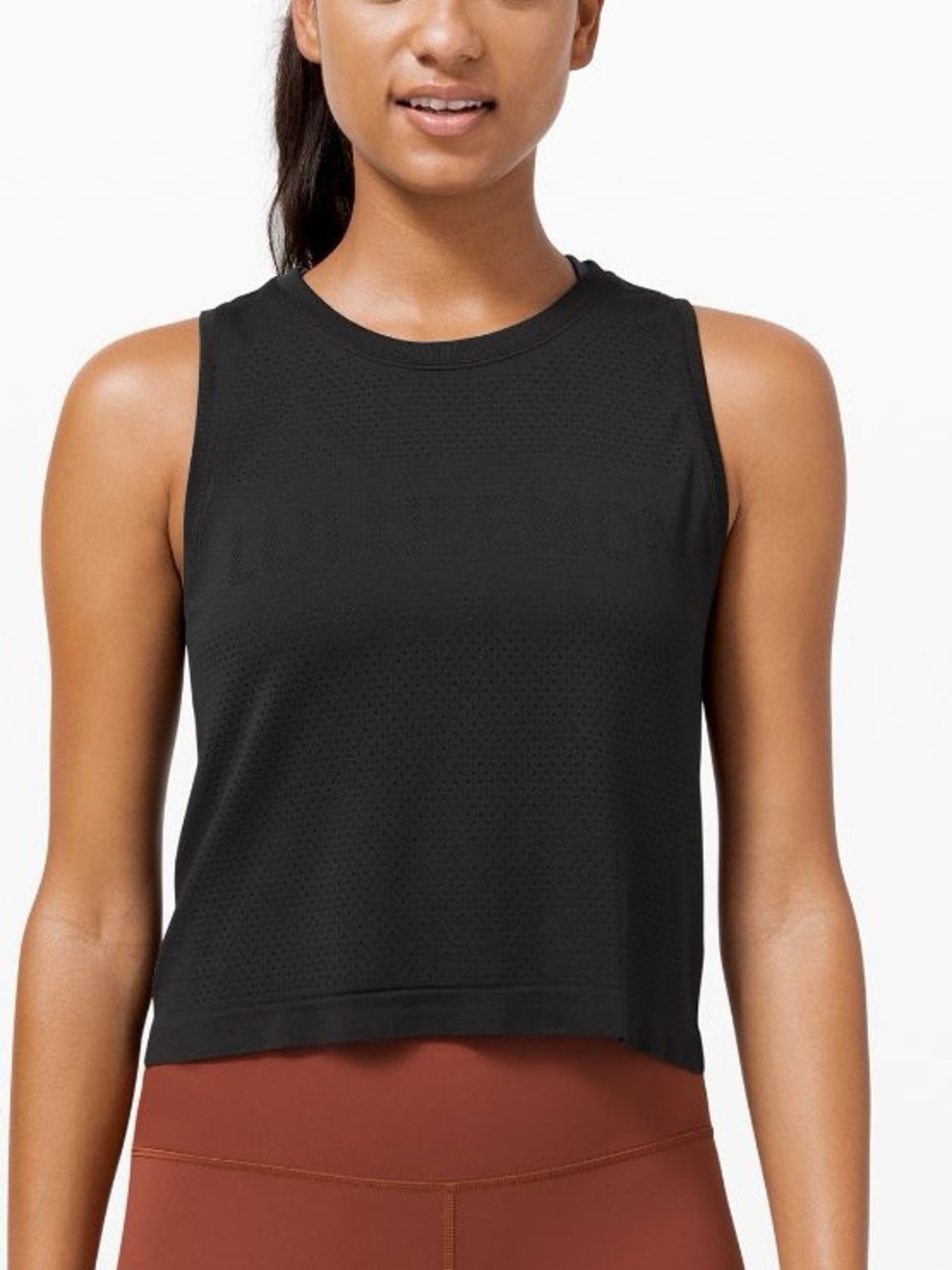 Lululemon Swiftly Breathe Crop Tank